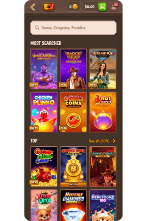 StoneVegas Australia casino search and filtering tools interface