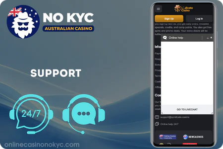 Syndicate customer support interface chat