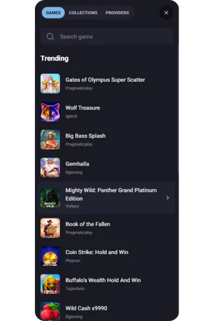 SlotLounge Australia game search and filtering system